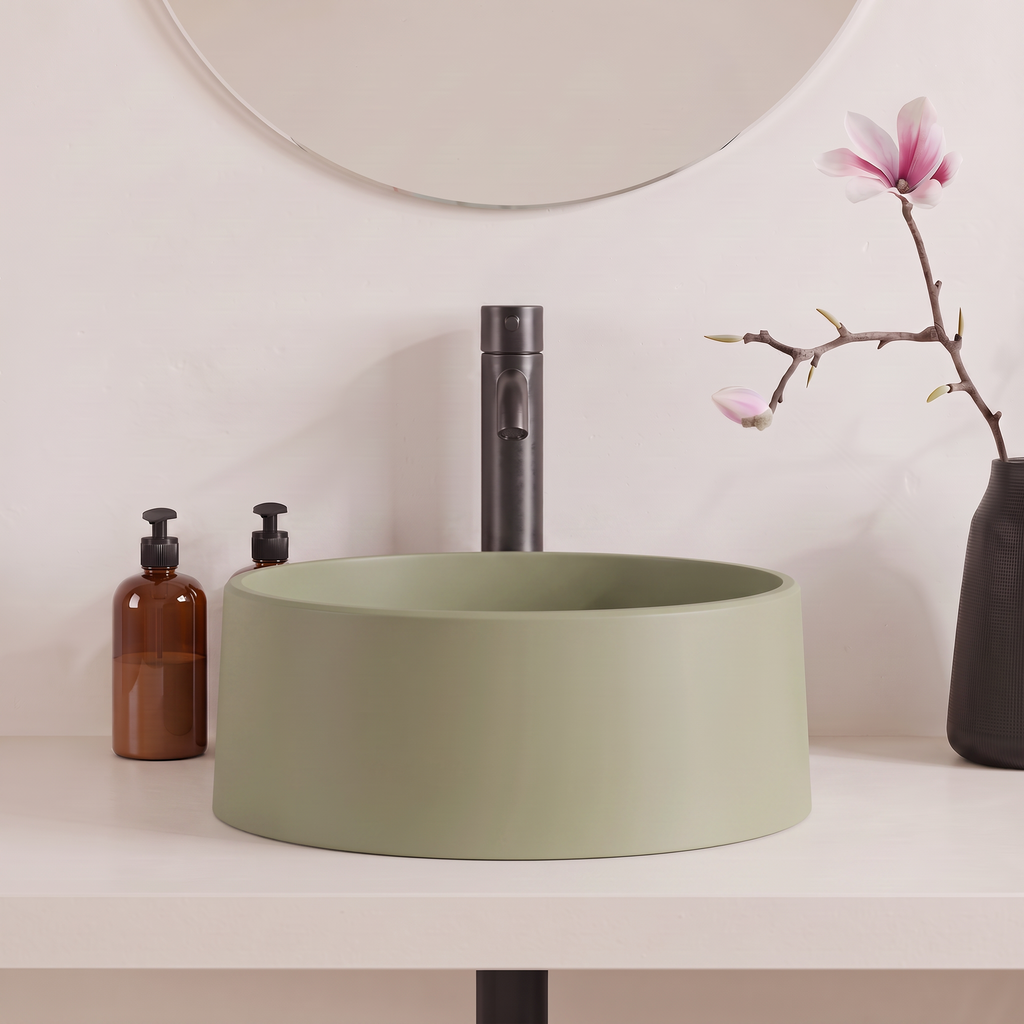 Vasque BUN Vert Olive, vue de face