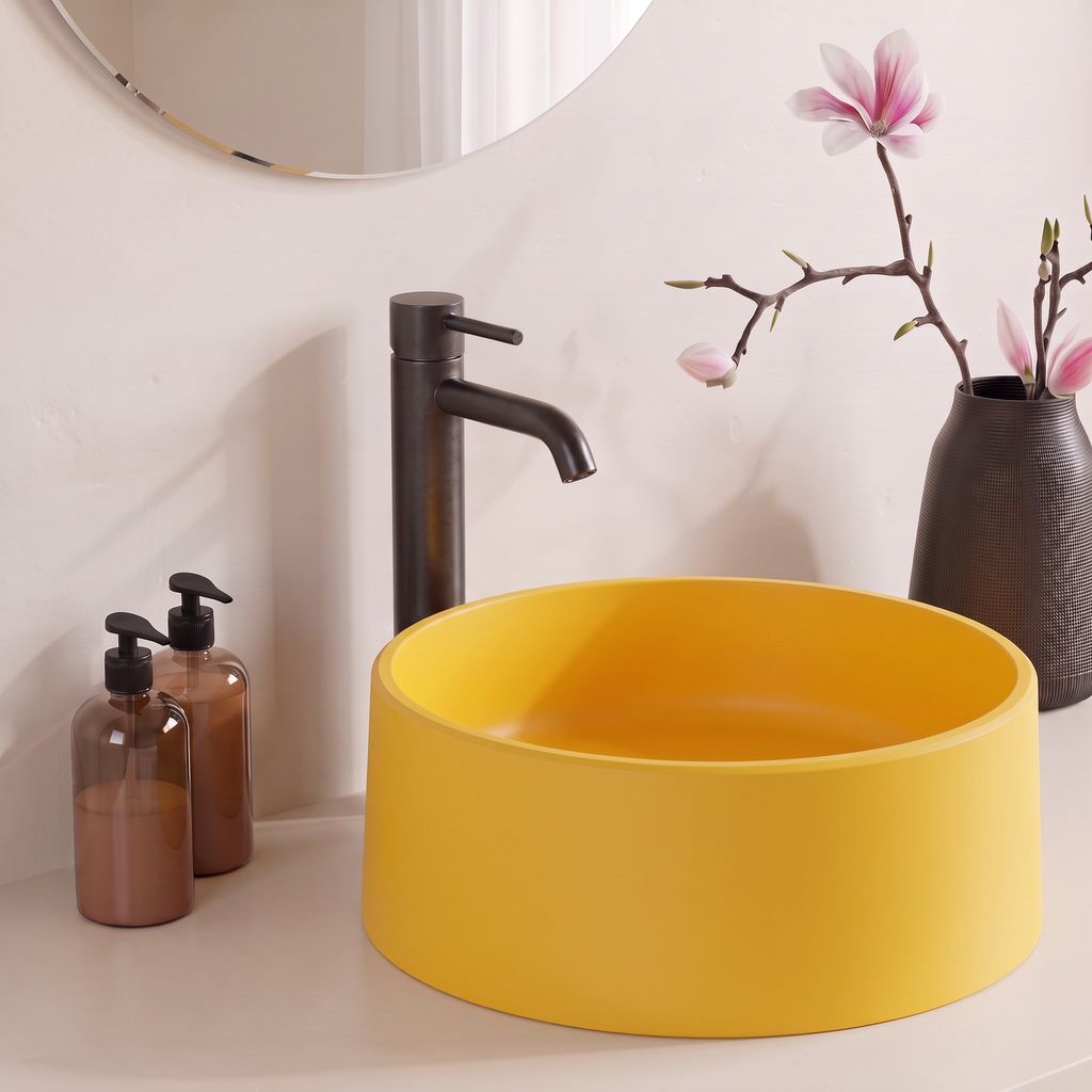 Vasque BUN Tournesol, vue de profil