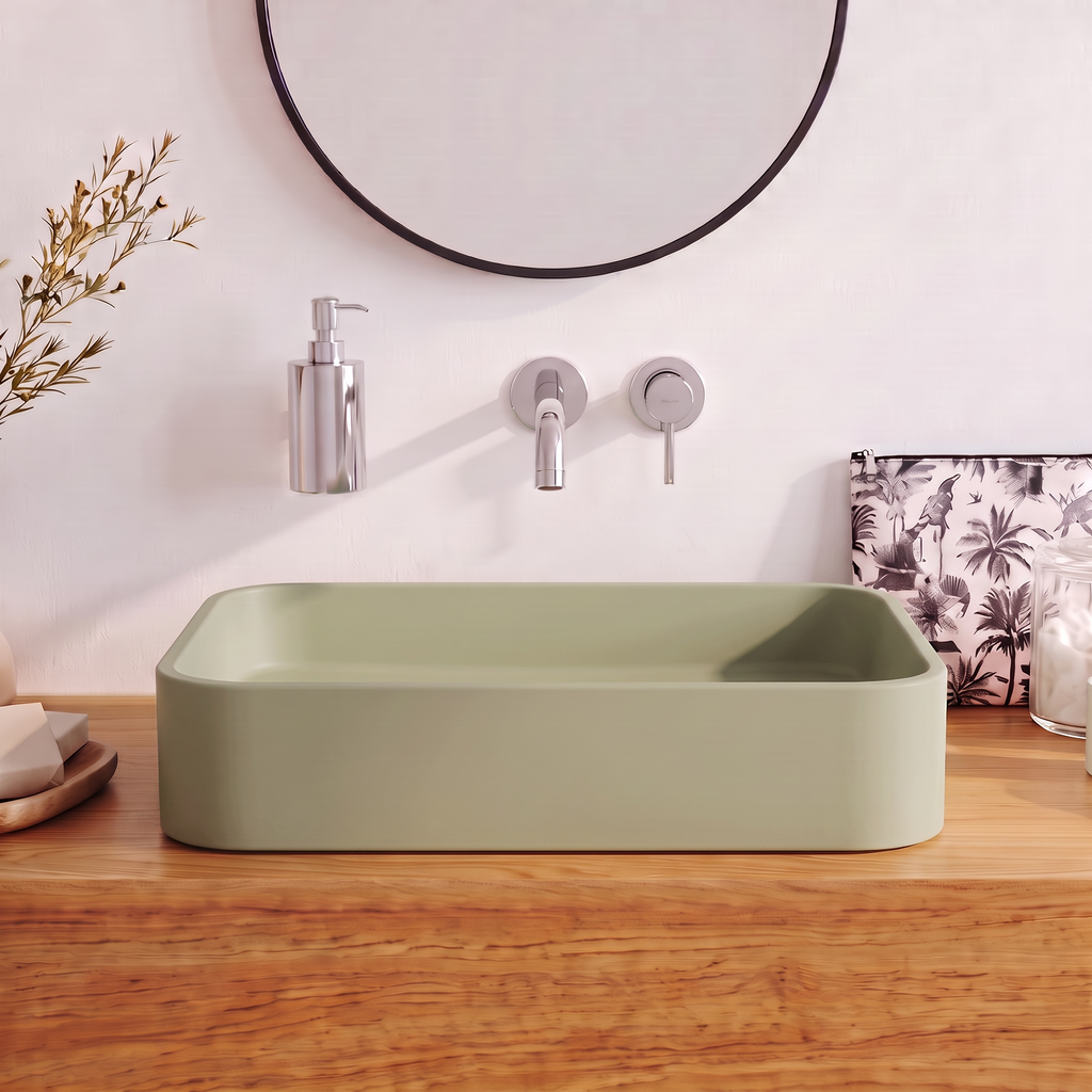 Vasque CLUG olive, vue face