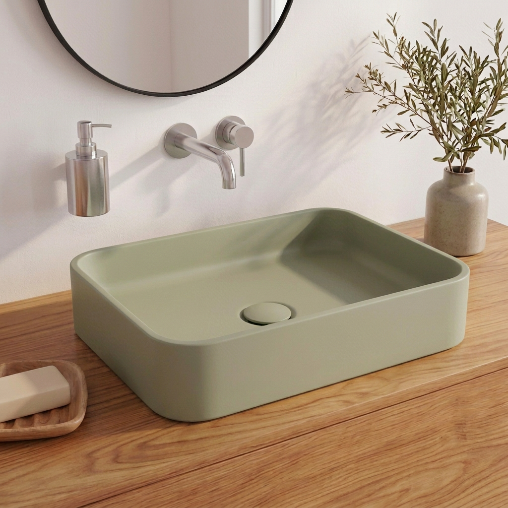 Vasque CLUG olive, vue profil