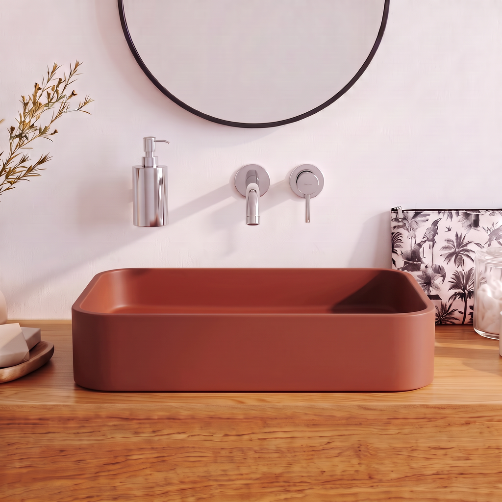 Vasque CLUG terre brulee, vue face