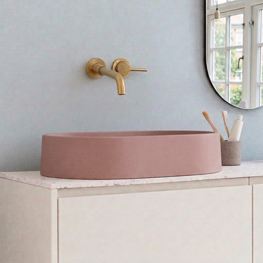 Vasque HORN40 bois de rose, profil