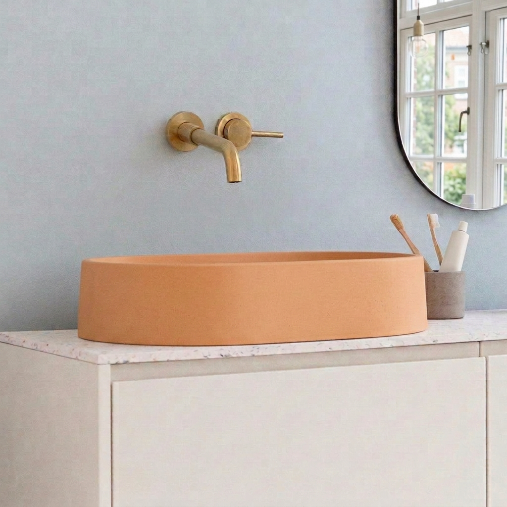 Vasque HORN40 corail, profil