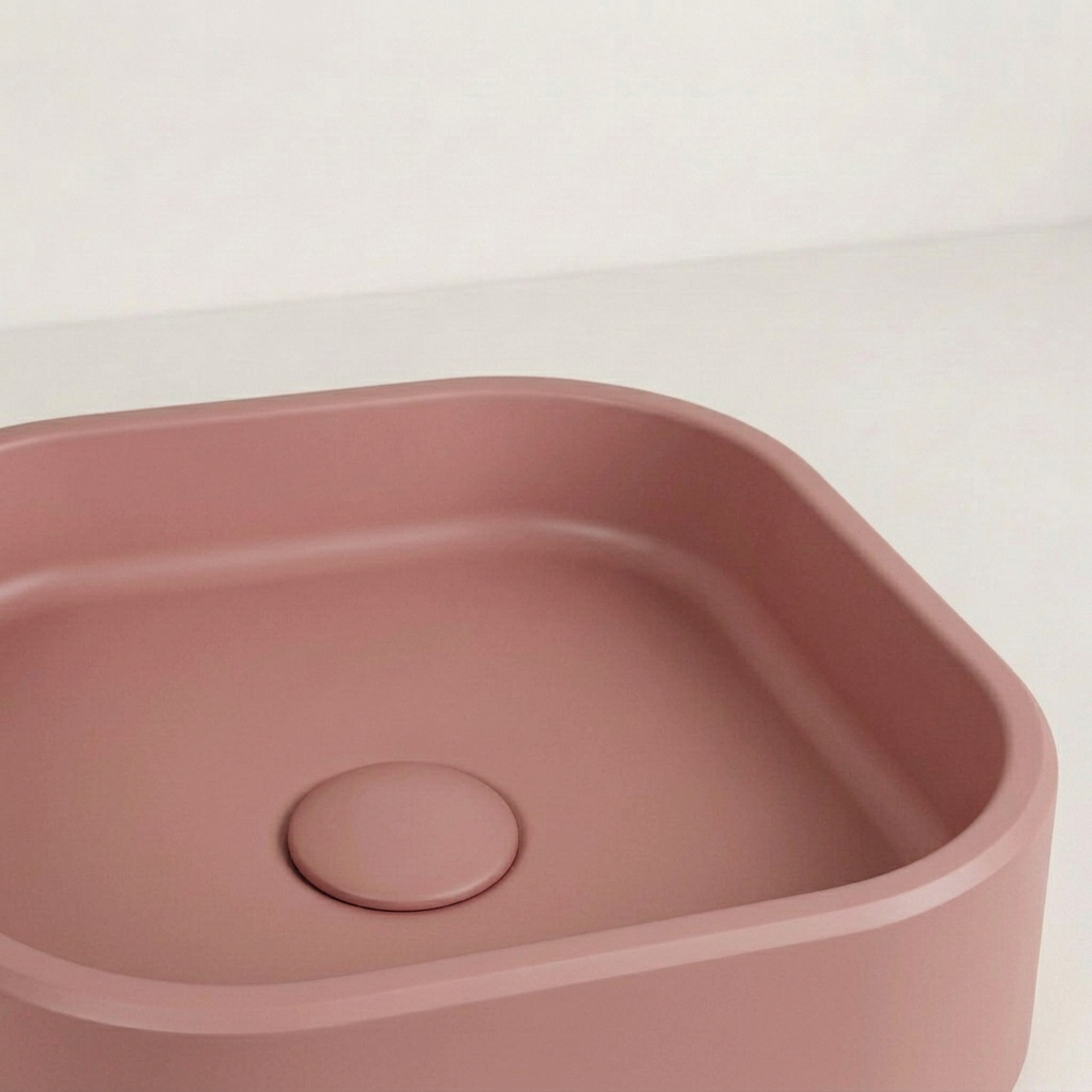 Vasque HUS bois de rose – dessus
