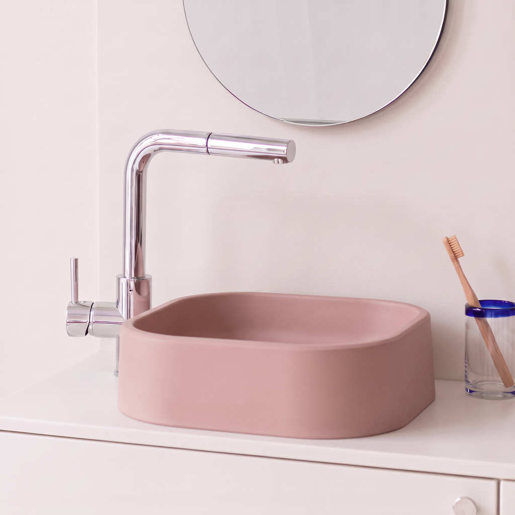 Vasque HUS bois de rose – profil