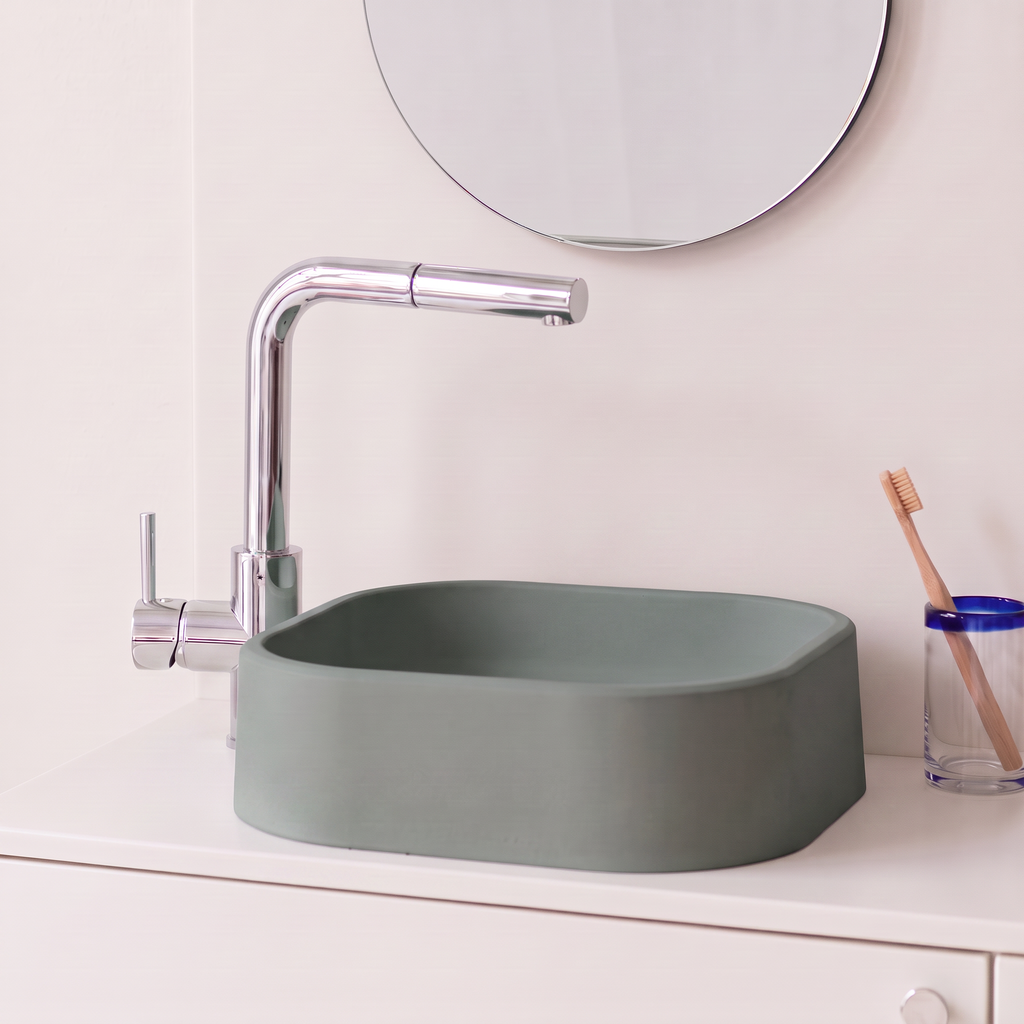 Vasque HUS vert de gris - profil